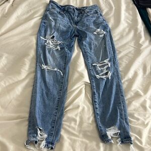 American Eagle Next Level Stretch distressed pants